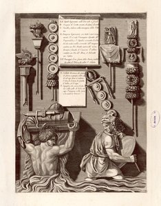 Bajorrelieves extraídos de la Columna Trajana de Giovanni Battista Piranesi